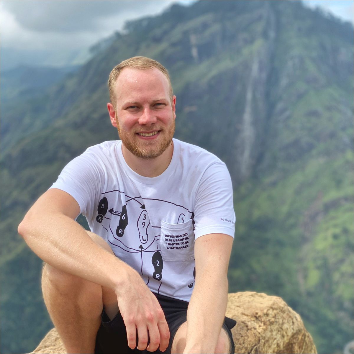 Picture of me in the mountains of Sri Lanka